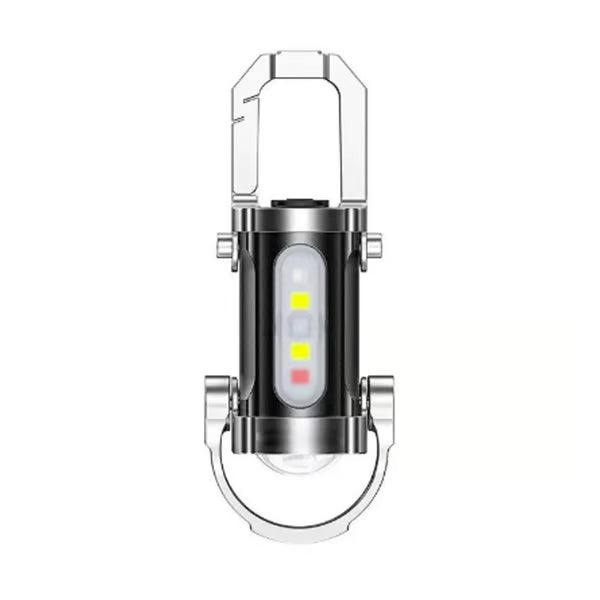 Mini Rechargeable Keychain Flashlight – Portable LED Pocket Light with USB Charging